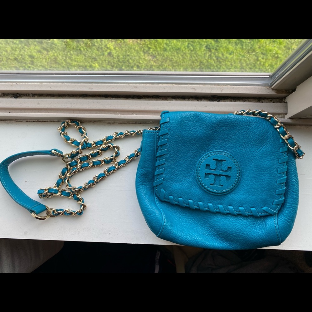 Tory Burch electric eel Marion crossbody bag